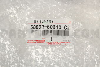 Toyota 5880360310C2 BOX SUB-ASSY