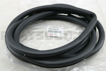 Toyota 6231260141 WEATHERSTRIP, FRONT DOOR OPENING TRIM, LH