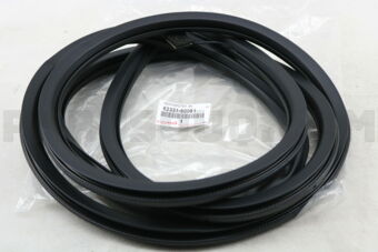 Toyota 6233160081 WEATHERSTRIP, REAR DOOR OPENING TRIM, RH