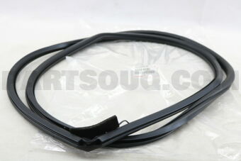 Toyota 6233260081 WEATHERSTRIP, REAR DOOR OPENING TRIM, LH