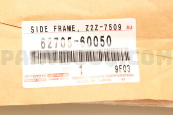 Toyota 6270560050 FRAME SUB-ASSY, QUARTER WINDOW, RH