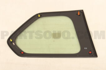 Toyota 6271060C10 WINDOW ASSY, QUARTER, RH