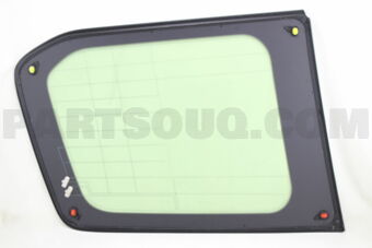 Toyota 6271060E50 WINDOW ASSY, QUARTER, RH