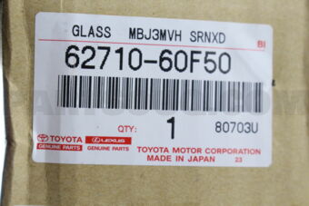 Toyota 6271060F50 WINDOW ASSY