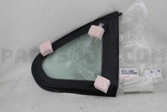 Toyota 6272014280 WINDOW ASSY, QUARTER, LH
