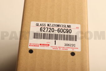 Toyota 6272060C90 WINDOW ASSY, QUARTER, LH