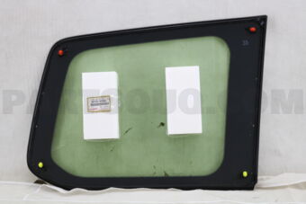 Toyota 6272060D60 WINDOW ASSY, QUARTER, LH