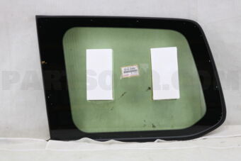 Toyota 6272060D60 WINDOW ASSY, QUARTER, LH