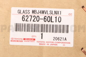 Toyota 6272060L10 WINDOW ASSY