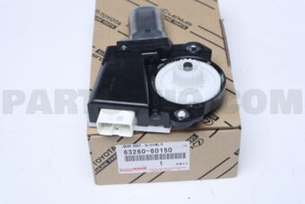Toyota 6326060150 GEAR SUB-ASSY, SLIDING ROOF DRIVE