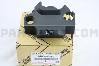 Toyota 6460002080 LOCK ASSY, LUGGAGE COMPARTMENT DOOR