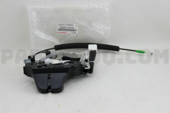 Toyota 6465050040 CLOSER ASSY, LUGGAGE DOOR