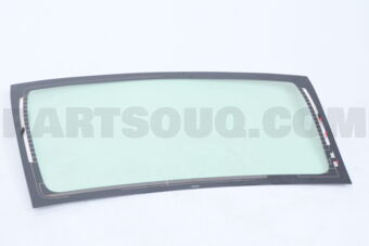 Toyota 6480133905 GLASS, BACK WINDOW