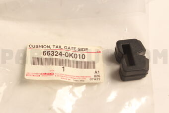 Toyota 663240K010 CUSHION, TAIL GATE S