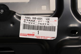 Toyota 6700542570 PANEL SUB-ASSY, BACK