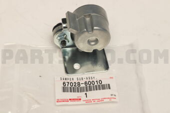 Toyota 6702860010 DAMPER ASSY, BACK DOOR