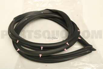 Toyota 6786260073 WEATHERSTRIP, FRONT DOOR, LH