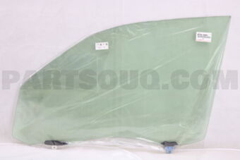 Toyota 6810260561 GLASS SUB-ASSY, FRONT DOOR, LH