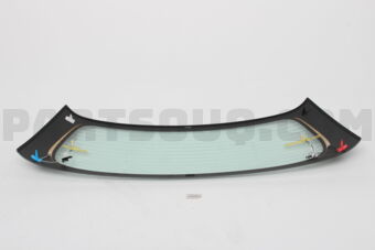 Toyota 681050K023 GLASS SUB-ASSY, BACK DOOR
