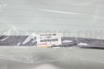 Toyota 681050K210 GLASS SUB-ASSY, BACK