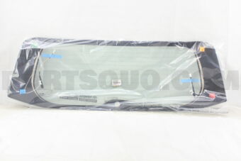 Toyota 681050K210 GLASS SUB-ASSY, BACK