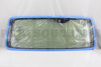 Toyota 6810526091 GLASS, BACK DOOR