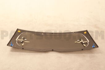 Toyota 6810528700 GLASS SUB-ASSY, BACK