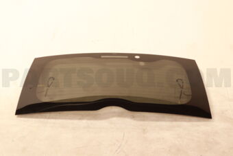 Toyota 6810528700 GLASS SUB-ASSY, BACK