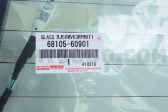 Toyota 6810560901 GLASS SUB-ASSY BACK