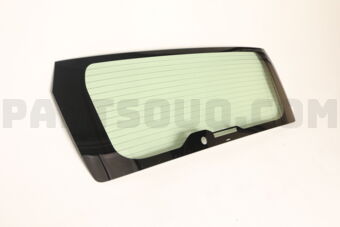 Toyota 6813126850 GLASS, BACK DOOR