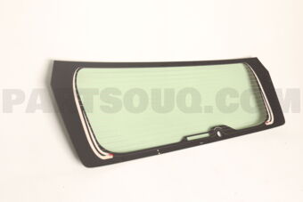 Toyota 6813126850 GLASS, BACK DOOR
