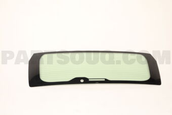 Toyota 6813126850 GLASS, BACK DOOR