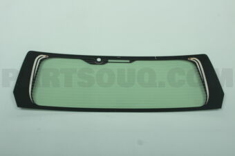 Toyota 6813126A10 GLASS BACK DOOR