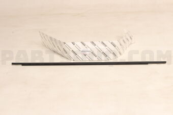 Toyota 68180BZ040 WEATHERSTRIP ASSY, REAR DOOR GLASS, OUTER RH