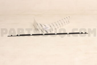 Toyota 68230BZ030 WEATHERSTRIP ASSY, REAR DOOR GLASS, OUTER LH
