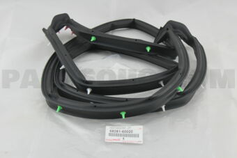 Toyota 6828160020 WEATHERSTRIP, LIFT GATE