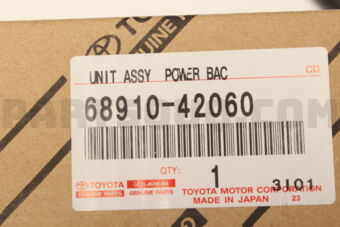 Toyota 6891042060 UNIT ASSY, POWER