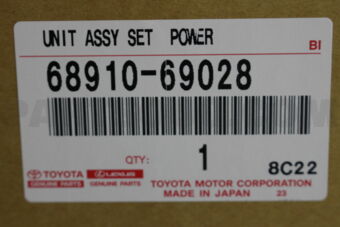Toyota 6891069028 UNIT ASSY, POWER BACK DOOR