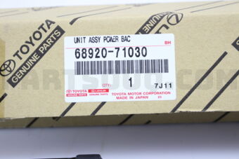 Toyota 6892071030 UNIT ASSY, POWER