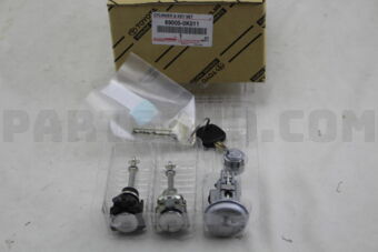 Toyota 690050K011 CYLINDER SET, LOCK