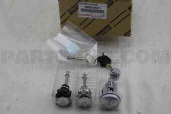 Toyota 690050K011 CYLINDER SET, LOCK