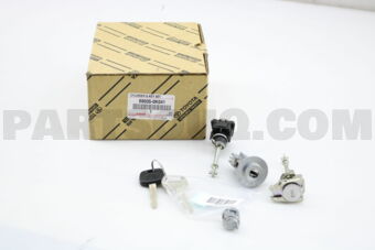 Toyota 690050K041 CYLINDER SET, LOCK