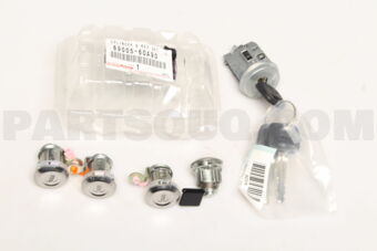 Toyota 6900560A90 CYLINDER SET, LOCK