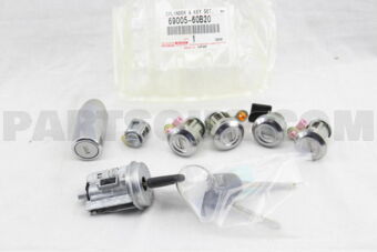 Toyota 6900560B20 CYLINDER SET, LOCK
