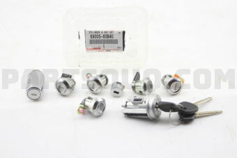 Toyota 6900560B40 CYLINDER SET, LOCK