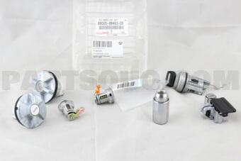 Toyota 690056B493C0 CYLINDER SET, LOCK