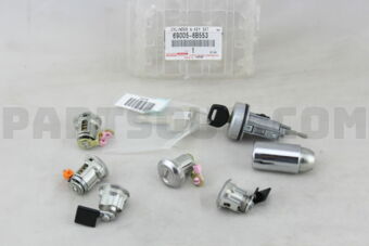 Toyota 690056B553 CYLINDER SET, LOCK