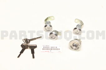 Toyota 6900590316 CYLINDER SET, LOCK