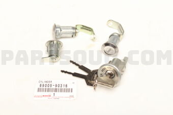 Toyota 6900590316 CYLINDER SET, LOCK