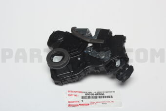 Toyota 690300C050 LOCK ASSY, FRONT DOOR W/MOTOR, RH